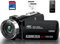 THPACIP - Caméscope 4K Ultra 48MP Vlogging pour YouTube 18X Digital Zoom Caméscope Enregistreur Enregistreur LCD de 3 pouces, Vision nocturne IR avec télécommande, carte SD