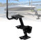 Jiawu Heavy Duty Boat Trailer Steps 3 Steps, Boat Trailer Ladder with Anti Slip Steps, Universal Boat Boarding Steps for Bass Boat, Trailer, Trailer Tongue Step with Safety Handle