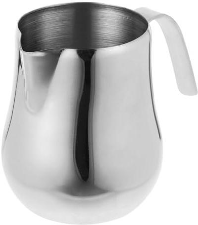 Stainless Steel Frothing Pitcher,Espresso Milk, Cup for Machine Cappuccino Latte Art Espuma Cremosa