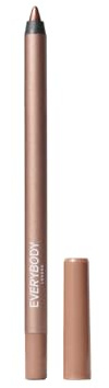 EVERYBODY LONDON Cremiger Kajalstift, Satin Kajal, hellbraun, metallisches Finish mit Schimmerpartikeln, langanhaltend, einfache Anwendung, Cinnamon Brown