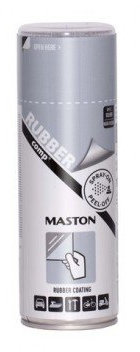 Abnehmbare Lackspray-Flüssiggummi-Folie - Plastikbänder für Auto- oder Motorrad-Felgen argento lucido