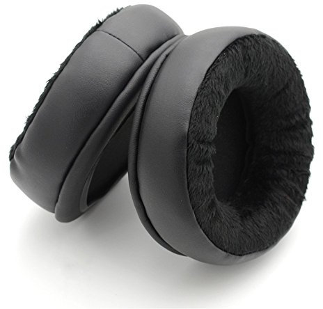 yunyiyi Velours Ohrpolster Ersatz Kissen Ohrpolster Schaumstoff Kissenbezug Tassen für Sony mdr-ds6500 mdr-rf860r Headset Kopfhörer