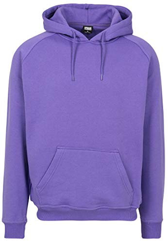 Urban Classics - Herren Classics Hoodie Kapuzen Sweatshirt (M, Flieder)