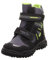 Superfit Jungen HUSKY warm gefütterte Gore-Tex Schneestiefel, Schwarz/Grün (Black/Green 0300), 40 EU