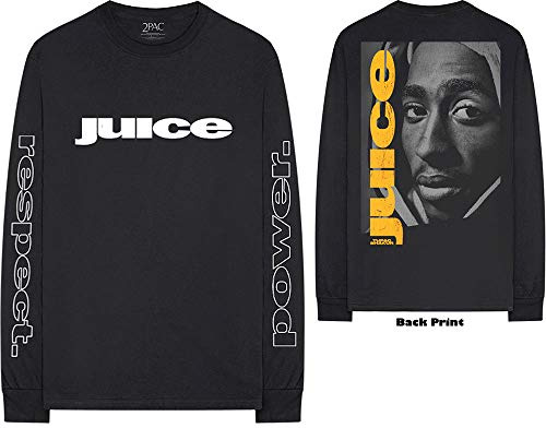 T-Shirt Maniche Lunghe # Xxl Unisex Black # Respect