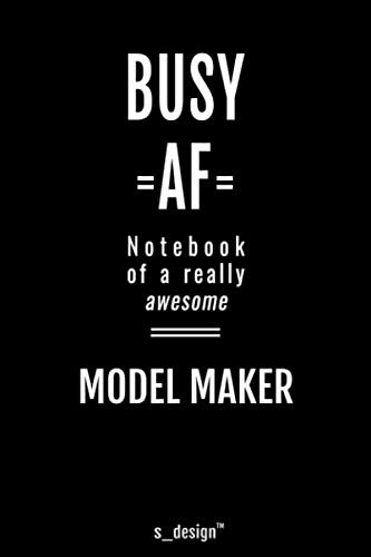 Notebook for Model Makers / Model Maker: awesome handy Note Book [120 pages blank squared graph paper]