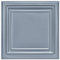 Art3d PVC-Deckenfliesen Kunststoffplatte 61x61cm 12 Stück Grau 4,5 m²