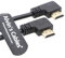 Alvin's Cables Z Cam E2 L-Form 4K 60P HDMI Kabel für Atomos Shinobi Ninja V Monitor Portkeys BM5 rechtwinklig auf rechtwinklig High Speed HDMI Kabel 30CM