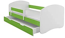 BDW Kinderbett Jugendbett mit Einer Schublade und Matratze || BESTPREIS ||