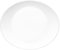 Bormioli Rocco Prometeo - Platos grandes blancos – Elegante forma ovalada / vidrio ópalo templado fuerte – Apto para microondas y lavavajillas – Vajilla italiana de lujo (4)