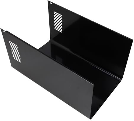 sparefixd Cooker Hood Air Vent Black Cover Universal