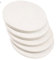 5 almohadillas de pulido de fieltro de lana de 125 mm x 8 mm (L*D) para pulir vidrio, plástico, metal, mármol, disco de pulido para cocina, baño, lijadora orbital