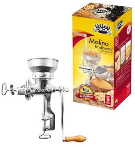 Molino de Cereales Corona - Maquina de moler Maiz- Corona