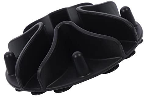 FRCOLOR Slow Feeder Dog Bowl Insert Silicone Slow Feeder for Dogs Nonslip Suction Cup