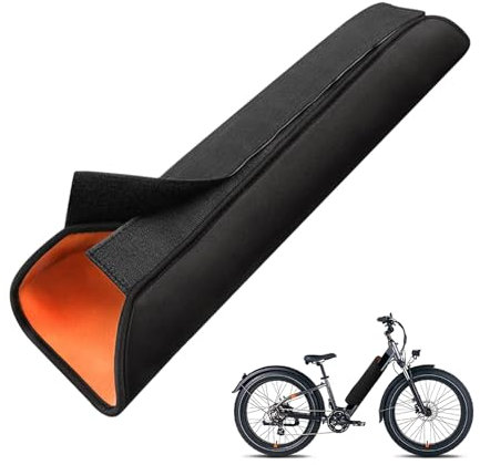 1 protection de batterie de vélo électrique, matériau en néoprène durable, protection de la batterie, protection contre le froid et la poussière, accessoire de vélo électrique.