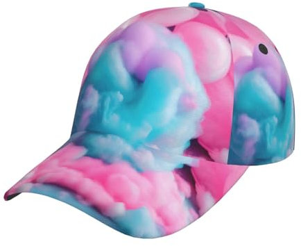 501 Baseball Cap Rosa Zuckerwatte Golf Caps Casual Trucker Hut Einheitsgröße Baseballkappe Für Reisen Outdoor Außenbereich