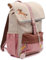 Fabelab Kinderrucksack Mädchen | Kindergartenrucksack Mädchen | Rucksack Kinder Ab 6 Jahre Auf 100% Recyceltes Polyester | Kinderrucksäcke Mit 14L Fassungsvermögen, Wild At Heart (Rosa), One Size
