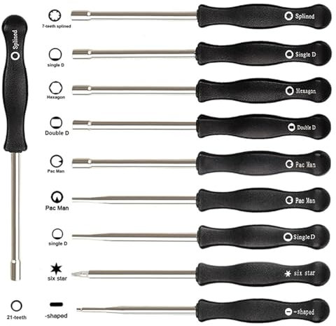 Hettluo Kit di strumenti di regolazione del carburatore per 2 cicli comuni regolazione carburatore piccolo motore trimmer Weedeater motosega soffiatore foglia