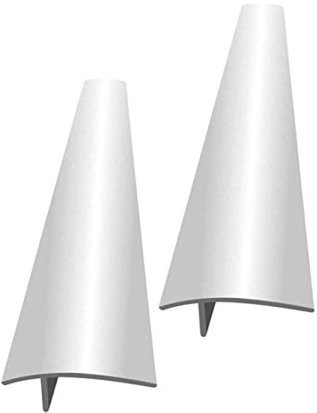 QUMIIRITY 2pcs Induction Hob Protector Oven Mats for Bottom of Oven Stove Counter Gap Cover