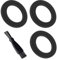 Yuiturt 3 Joints en caoutchouc pour hachoir Monsieur Cuisine (Plus/Connect/Smart), Joints d'étanchéité pour lame de mixeur 50 mm, Lot de 3 pièces avec brosse de nettoyage