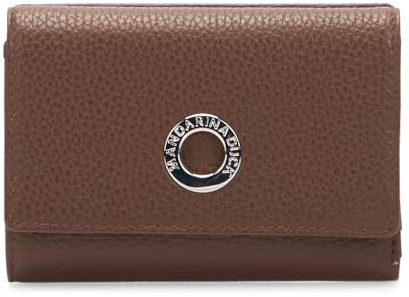 Mandarina Duck Mellow Leather Wallet, Reisezubehör Damen-Geldbörse, Einheitsgröße, Milk Chocolate, Einheitsgröße