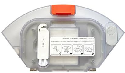 NKEWIUFC Depósito De Agua Y Polvo 2 En 1. Compatible con Xiaomi E10, E12 Y B112. Repuestos For Robot Aspirador, Accesorios con Filtro HEPA.(1pcs)