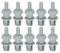 ZHINUAN 10X Auto Gepäckraumabdeckung Clips Fit for Peugeot, 106 205 206 306 307 308 699218 Hinten Stamm Fach Boot Haken Schnur String Strap Aufhänger Hutablagenanker