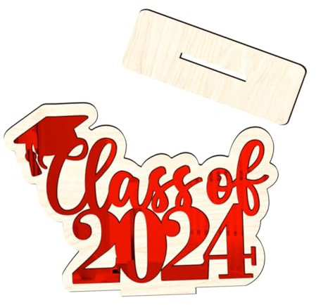 HEATSHAKING Farbige Abschlussfeier Dekoration Tischdeko mit Abschlussmütze für Unvergessliche Abschlussfeiern Kreative Party Perfektes Gratulationsgeschenk für Graduates