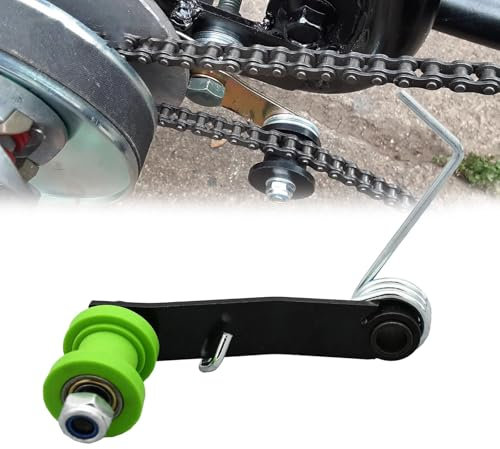 XXCSPDL Tendeur De Chaîne De Moto Tout-Terrain, Tendeur De Chaîne, Galet Tendeur, Ressort, pour VTT, pour K&awasaki, 420, 428, 530