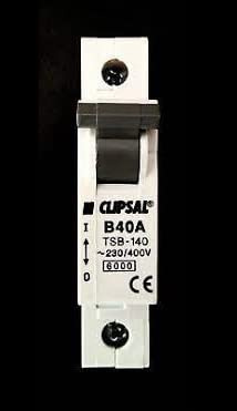 Clipsal 40 AMP TYPE B 6 kA MCB CIRCUIT BREAKER TSB-140