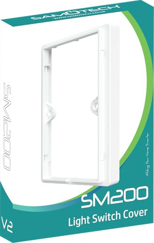 SAMOTECH Switch Cover Compatible with Philips Hue Smart Wireless Dimmer Switch V2 (Single cover V2-2-pack)