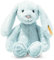 Steiff 242335 Soft Cuddly Friends My First Hoppie Hase - 26 cm - Kuscheltier für Babys - hellblau (242335), blau 153 g