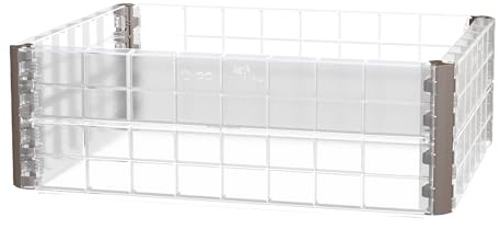GARANTIA Ergo Quadro S Wachstumsmodul für Garantia Ergo Hochbeet-Systeme | Transparente Wachstumszone für Ihre Pflanzen, Gesundes und schnelles Pflanzenwachstum, Optimale Sonnen- und Wärmenutzung