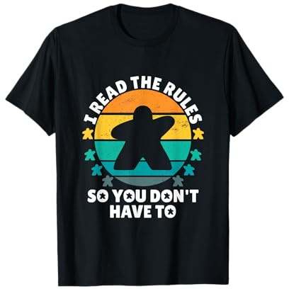 I read the rules Brettspiel, Brettspieler, Board Game T-Shirt