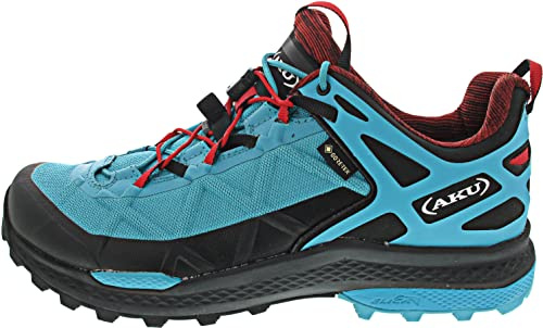 AKU Rocket Dfs GTX, Turnschuhe für Herren, 42 EU, Orange Schwarz, 46 EU