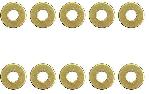 10PCS Saw Blade Bushings - 7/8 to 3/8(9.5mm) Brass Ring Adapter Thickness of 1.0mm by ANTENGDATOOL