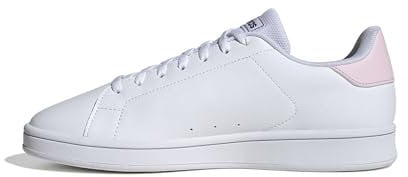 adidas Mujer Urban Court Shoes, FTWR White/FTWR White/Clear Pink, 38 EU