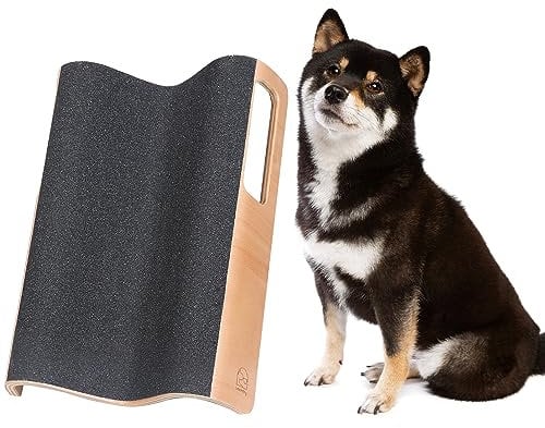 LovIntry M-Shaped Dog Scratch Pad for Nails, Dog Nail File Toy for Dog Nail Maintenance, Shortened Dog’s Side Nails Easily and Stress Free (M)