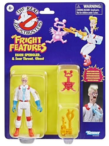 Ghostbusters Kenner Classics The Real Egon Spengler & Soar Throat Ghost Toys, Retro-Actionfigur, Spielzeug für Kinder ab 4 Jahren