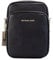 Michael Kors Damen Crossbody M Solid Black/Gold Jet Set Travel Medium Crossbody, Einfarbiges Schwarz/Gold, Jet Set Travel Medium Crossbody