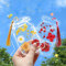60 Stück Transparente Trockenblumen Lesezeichen Kinder und Erwachsene Lesezeichen Basteln Personalisiert Glaswaren Aufkleber Bookmark Lesezeichen Blumen für Kinder Heim Schule Buch