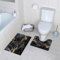 comfoyar Lot de 2 Tapis de Bain, Super Absorbant, Super Doux, Tapis Salle de Bain et WC, 40 x 60 cm + 50 x 40 cm, Ferreux