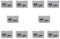 Haztholf 10 x Lettore di schede Adattatore di Scheda Micro-SD TF a MS Pro Singola Doppia Slot per Controller per Scheda