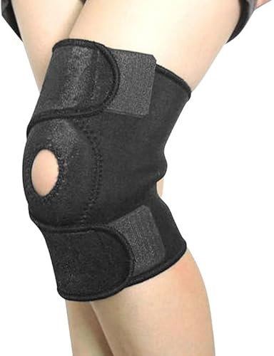 Rseuphiee Rodilleras, Rodillera Menisco y Ligamento, Ajustable Rodilleras Deportiva, Rodillera Rotuliana Trabajo, Rodillera de Compresión Deportiva, para Artritis, Correr, Deporte, Rehabilitación