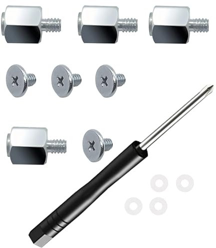 Nivithi Tornillo M.2 SSD para ordenador PC ASUS,Tornillo de 13 piezas,Tornillo PC,Kit de montaje de tornillos M.2 SSD NVMe Kit de tornillos de placa base PC,Placa madre PC Tornillo para
