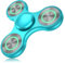 Coolden Fidget Spinner Metall Leuchtend Finger Fidget Toys für Kinder Erwachsene Hand Spinner Stainless Steel Bearing Sensory Handkreisel ADHS Anti Stress Spielzeug Fidget Toy Blau