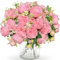 YianHien 4 Bündel Pfingstrosen Künstliche Blumen, Seide Gefälschte Pfingstrosen, Rosa Künstlicher Pfingstrosen Blumenstrauß für Hochzeit Zuhause Küche Fensterdekoration Mädchenzimmer Dekor Brautstrauß
