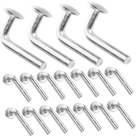 DECORNIJIA 50stücke Galvanisierte Förmige Sicherheits- Für Palettenregale Robuste Drop- Sicheren Befestigung Von Lager Und Regalsystemen