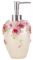 Seifenspender, 10oz/300 ml Handseife -Spender, Florale nachfüllbare Lotionflasche, Harzhand mit Pumpe