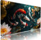 Tappetino Mouse Gaming xxl Accessori Scrivania Ufficio Colore Pescare Grande Tappetino Mouse e Tastiera Sottomano da Scrivania 1200x600x3mm Base Antiscivolo, per PC Gamer Laptop Studio Casa d-219